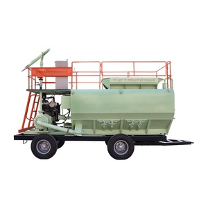 Çin 8000L hidro mulcher çim tohumu püskürtme makinesi tekerlekli