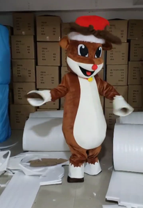 Funtoys-Elan <span class=keywords><strong>de</strong></span> Noël, <span class=keywords><strong>cerf</strong></span>, orignal, mascotte personnalisée, costume <span class=keywords><strong>de</strong></span> dessin animé pour adulte, Halloween, carnaval, anime - Product Image 4