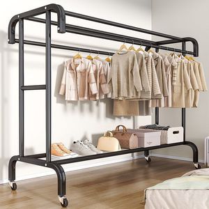 Giá đỡ để quần áo Móc treo đôi cực có chốt Giá treo quần áo Móc treo mũ Phiên bản dày hơn, Trọng lượng tịnh 7,4kg - Product Image 3