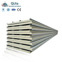 Panneaux de toiture en polyuréthane PU/PUR ignifuges de qualité B1/B2/B3 sur mesure pour bâtiments en acier