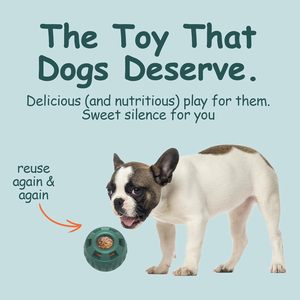 Balle à lécher pour chien en silicone, durable, écologique, facile à nettoyer, jouet alimentaire longue durée, fournitures pour animaux de compagnie - Product Image 4