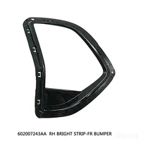 Cover Lampu Kabut Depan, Trim Lampu Depan, Strip Lampu Terang, Bingkai Dekoratif Bumper untuk Chery Tiggo 5X Omoda 5 Omoda EV E5 OE 602007244AA