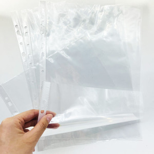 Suministros de Oficina, Carpeta de Archivo Transparente de Plástico A4, Bolsa Impermeable para Archivos, Protector de Hojas en Forma de L, Organizador de Archivos - Product Image 6