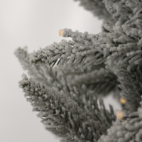 Sapin de Noël artificiel Lexington à DEL pré-éclairé de 7.5 pieds avec lumières blanches chaudes