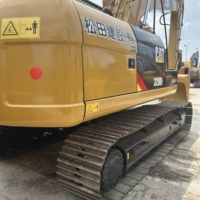 Excavatrice d'occasion CAT 320D2, 20 tonnes, sur chenilles, hydraulique, faible nombre d'heures, bon état, à vendre