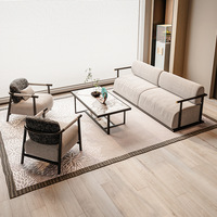 Nouveau Style chinois Bureau de vente Négociation Table Chaises Hôtel Club Maison de thé Réception Une Table Chaises Chaise Restaurants