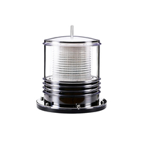 Balise lumineuse solaire LED, lampe de signalisation clignotante 3 couleurs, marqueur de mât marin étanche pour la navigation maritime