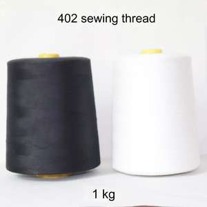 Fils à coudre 100% polyester haute ténacité 402 multicolores 8000 yards teints pour application vestimentaire - Product Image 3