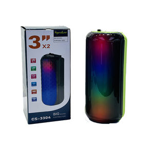 Dual 3 Inch CS-3303 Outdoor Stereo <strong>Speaker</strong> <strong>Mini</strong> <strong>Dj</strong> Soundbar Portable <strong>Speakers</strong> Hi-Fi <strong>System</strong> <strong>Speakers</strong> - Product Image 1