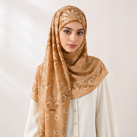 Foulard carré en mousseline de soie cristalline 130*130cm, en polyester et soie, à rayures géométriques, réversible, absorbant la transpiration, pour femme, turban, foulard de tête