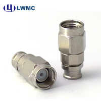 Adaptador Coaxial RF de Alta Precisión SMA Macho para Soldar, de Fácil Desmontaje, para Comunicación Marina y Transporte Ferroviario, para Cable JA360 / 3507