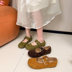 Chaussures Mary Jane pour femmes à semelle épaisse avec fermeture Velcro, style Bo <span class=keywords><strong>Ken</strong></span>, à semelle simple, type mocassins - Product Image 1