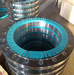 Bride en acier au carbone galvanisé à chaud QD - Traitement de surface RF - Modèle 1/2"-80" DN15-DN2000 pour la construction de pipelines extérieurs - Product Image 4