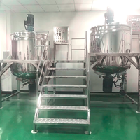 Ligne de production industrielle Machine à savon automatique Équipement de fabrication de liquide vaisselle Mélangeur à grand réservoir Mélangeur à grande échelle