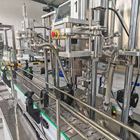 Machine de remplissage automatique de haute qualité pour huile d'olive en bouteille, prend en charge la personnalisation.