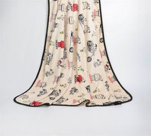 Manta de Franela Ecológica de Lujo, Cómoda y Elegante, Diseño Liso o Estampado, para Oficina y Hogar, Cálida, Reutilizable y Suave al Tacto - Product Image 4