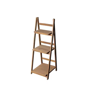 OT selling-Escalera <span class=keywords><strong>de</strong></span> flores <span class=keywords><strong>de</strong></span> <span class=keywords><strong>madera</strong></span>, escalera plegable <span class=keywords><strong>de</strong></span> tres capas - Product Image 1