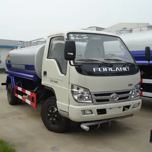 RHD 4000L Foton Forland Truk Tangki Air, Truk Tangki Air 4*2 Di Jamaika