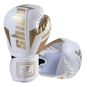 Gants de boxe en cuir Muaythai MMA pour adultes et enfants Gants de boxe gagnants pour l'entraînement professionnel - Product Image 2