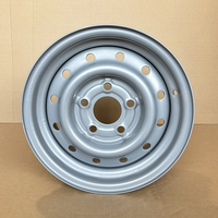 Roue de remorque en acier Jingu 13x6, 5x112 PCD, 30 mm ET, 950 kg, certifiée DOT/TUV/CE/Bureau Veritas, nouvelle pièce de rechange, argent