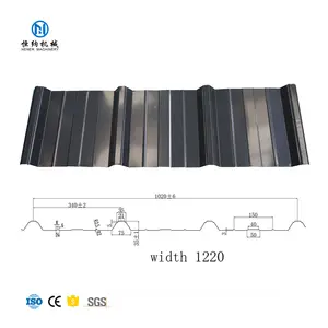 Metal Trapezoidal IBR RIB PBR R TR4 TR5 PV4 AG Panel Hoja de hierro Hoja de techo Rollo que forma la máquina Precio Fabricante