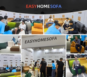 Zs008 easyhomesofa hiện đại duy nhất đi văng có thể gập lại vải phòng chờ ghế chuyển đổi Modular Sponge Recliner cho phòng khách - Product Image 4