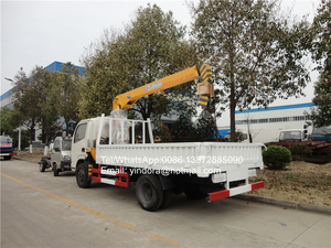 Dongfeng — manivelle de 2 tonnes, 3.2 tonnes, 6 roues, <span class=keywords><strong>camion</strong></span> <span class=keywords><strong>avec</strong></span> <span class=keywords><strong>grue</strong></span> - Product Image 2