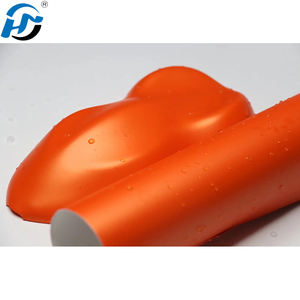 ม้วนเต็มรูปแบบทำจากไวนิลเคลือบเงารถยนต์สีส้มเข้มพิเศษใช้1.52x1 8ม./5x60FT - Product Image 4