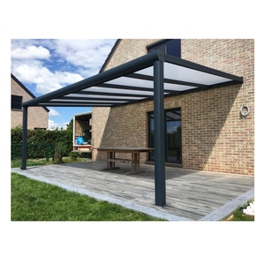 Toit de <span class=keywords><strong>pergola</strong></span> de jardin 5x3 en <span class=keywords><strong>aluminium</strong></span> avec système de toit de <span class=keywords><strong>pergola</strong></span> en <span class=keywords><strong>polycarbonate</strong></span> - Product Image 2