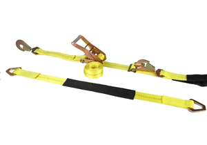 ربط البضائع بأربطة حاملة سيارات قابلة للتعديل ربط عجلة الإطارات لأسفل مع خطاف سريع وحلقة دي - Product Image 2