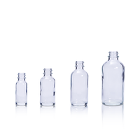 Botol Kaca Bulat Boston Transparan Advantrio Packaging 0.5 oz 15ml dengan Pipet