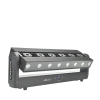 Barre lumineuse LED professionnelle DJ NightClub Strobe+Beam+Laser 6 yeux, projecteur laser de scène à faisceau rouge pour spectacle de lumières disco mobiles