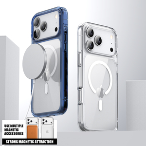 Funda de TPU delgada transparente a prueba de golpes para iPhone 17/17 Pro, funda suave antiamarilla de lujo con protección de pantalla de lente de cámara - Product Image 2
