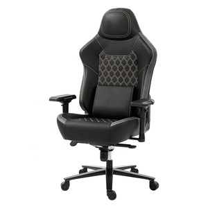 Silla <span class=keywords><strong>de</strong></span> Juego <span class=keywords><strong>de</strong></span> Alta Gama Blanca para <span class=keywords><strong>Videojuegos</strong></span> <span class=keywords><strong>de</strong></span> Carreras, Reclinable, con Reposabrazos Ajustables 4D, Asiento Extra Ancho para Mayor Libertad - Product Image 4