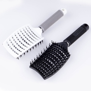Peine de pelo múltiple cruzado curvo grande, peine magnético iónico para hombres, <span class=keywords><strong>Pompadour</strong></span>, cabello esponjoso para mujeres, moda cómoda - Product Image 2