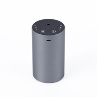 Diffuseur de parfum portable sans eau en alliage d'aluminium de luxe 2000 mAh rechargeable Type-C avec minuterie pour voiture
