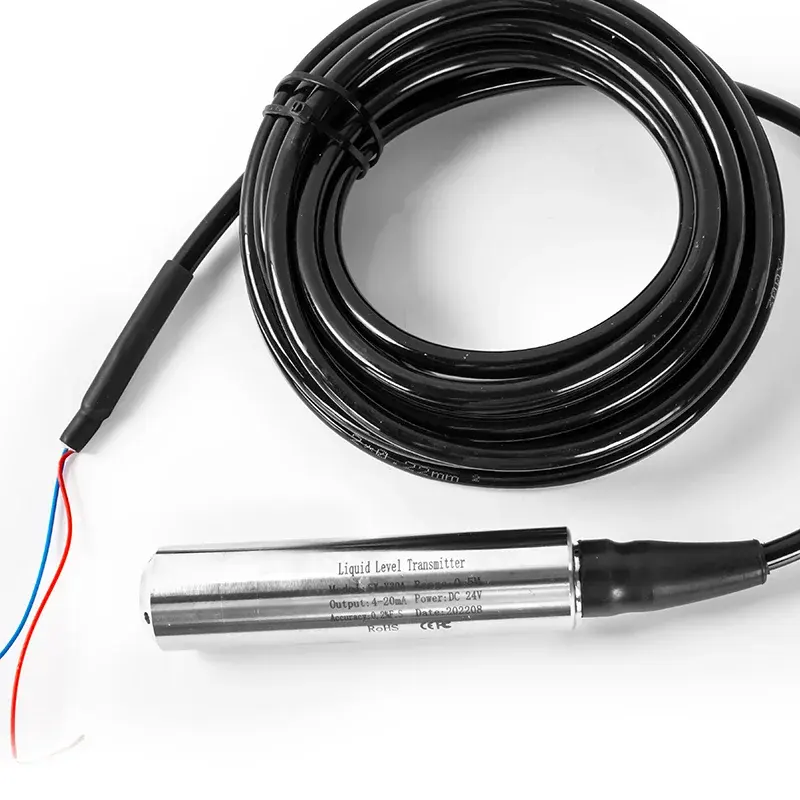Submersible Hydrostatic Water Level Sensor 4-20mA 0-10V 0-5V RS485 ...
