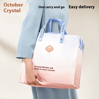 Sac d'hôpital de maternité en coton personnalisé TEN-MJOURNEY avec logo, kit de soins post-partum lavable 16-18 pièces, incluant des coussinets d'allaitement, échantillon gratuit