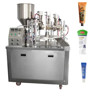 Ultrasone Semi-automatische Handmatige Crème Zalf Tandpasta Filler Buis Vullen Sluitmachine