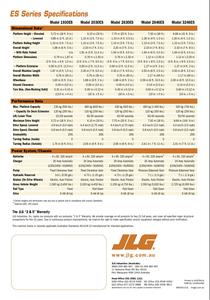معدات صيانة متنقلة JLG ES3246 مستعملة بشكل خفيف رافعة مقصية عالية الجودة من JLG - Product Image 3
