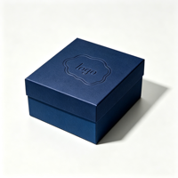 Boîtes cadeaux en carton avec logo doré personnalisé, boîtes à tiroirs rigides en papier de luxe pour bijoux, parfums, cosmétiques et emballages cadeaux