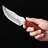 Nouveau couteau à désosser forgé et couteau à viande mongol, couteau de boucherie polyvalent pour le camping en plein air, le barbecue et la découpe de la viande