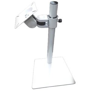 DL-AOC1 10 "-27" 25 "Chiều cao có thể điều chỉnh 10kg Kim Loại Cơ Sở Duy nhất màn hình máy tính để bàn đứng màn hình gắn đầy đủ chuyển động nghiêng xoay 36 - Product Image 1