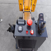 Chinesischer Selbstladender 500kg Elektro-Raupentransporter mit Fernbedienung, Mini-Muldenkipper