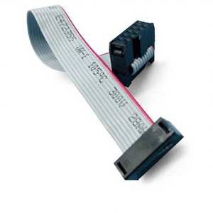 Conector de Cable Plano IDC Hembra de 2*10 Pines YKT, Arnés de Cable Automotriz de 20/22 Pines, IP65, Cobre Estañado - Product Image 1