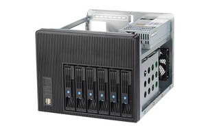 เซิร์ฟเวอร์ NAS รุ่นใหม่ ความจุขนาดใหญ่ 6 ช่องใส่ฮาร์ดดิสก์ Intel N95 N100 Quad Core รองรับจอแสดงผลคู่ ฮาร์ดดิสก์ SATA สำหรับจัดเก็บข้อมูลสื่อภายในบ้าน - Product Image 3