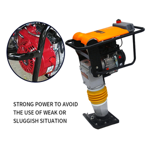 Throttle Control Jumping Jack Tamper Vibratory Compactor Handheld Vibrating <strong>Tamping</strong> <strong>Rammer</strong> - Product Image 5