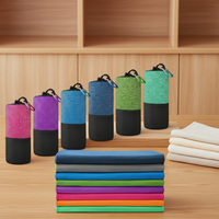 Serviette de sport de voyage - Séchage rapide, douce, légère, absorbante, compacte, lavable en machine, camping, gym, plage, bain, yoga, natation