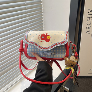 Bolso <span class=keywords><strong>de</strong></span> Hombro Elegante y Moderno con Diseño a Cuadros, Bolso <span class=keywords><strong>de</strong></span> Mano Casual y Encantador <span class=keywords><strong>para</strong></span> Mujer, <span class=keywords><strong>para</strong></span> Uso Diario - Product Image 4