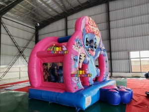 Castillo Inflable con Tobogán para Niños, Diseño de Dibujos Animados, PVC, para Fiestas de Cumpleaños, Venta al Por Mayor - Product Image 3